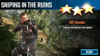 Sniper Strike Special Ops Zone 5 Jungle Mission Rifle 12 Sniping In the Ruins