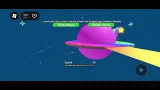 Let's play escape space obby in roblox
