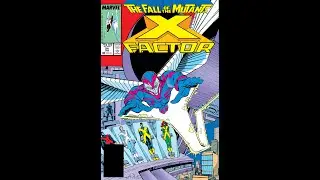 X-Factor 24 vs Apocalypse, 1st Archangel, Fall of The Mutants by Louise Simonson & Water Simonson