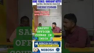 Live Diploma in Safety Classes with Safety Training | Aims ph 9308289697 #nebosh #safetyofficer #job
