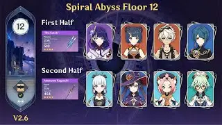 Raiden National & Ayaka Freeze | F2P Weapons | Spiral Abyss Floor 12 | V2.6