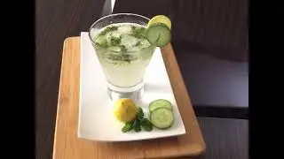 Cucumber and Sprite Cooler | Easy refreshing Drink