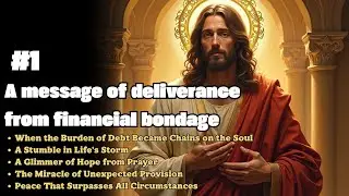 A message of deliverance from financial bondage #1