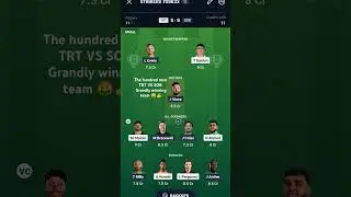 the hundred men grandly winning team  try vs sob 🤑👍✨ subscribe the channel ✅