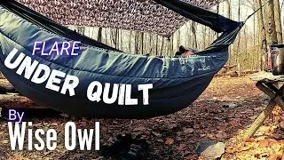 Best Budget Under Quilt  WISE OWL FLARE UNDER QUILT  budget gear review