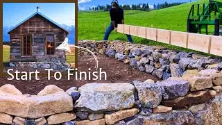 Frontier Cabin&mdash;1 Year, Start To Finish&mdash;Building A Time Machine