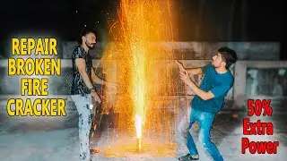How To Fix Broken Fire Cracker ? Kharaab Anar Thik karne Ka tarika ! ARP SIALKOT