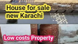 House for sale in new karachi/ nasra school sindhi hotel waseem hotel
