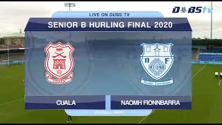 2020 Dublin Senior B Hurling Final- Naomh Fionnbarra v Cuala
