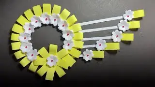 Easy and Quick Paper Wall Hanging Ideas | A4 Sheet Wall Decor | Room Decor DIY | Craft Ideas 