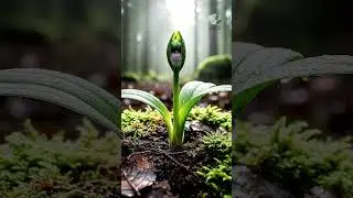 🐵 Monkey Face Orchid Blooming Timelapse | Nature Is Weird #planttimelapse #nature #growth