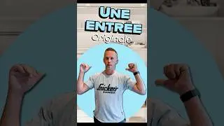 Une entr&eacute;e originale ! #evolinesrl #cuisine&eacute;quip&eacute;e #cuisinemoderne