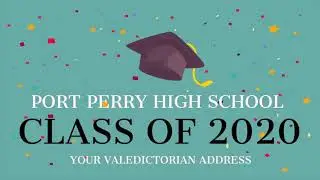 PPHS Class of 2020 Commencement Address