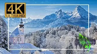 432 Hz Pan Flute Music - Fairy Tale Escape in Snowy Mountains for Body Healing & Relaxation