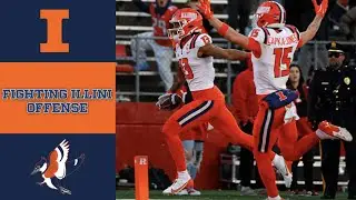 Illinois Offense vs Rutgers Defense - CFB Cutups Week 13 2024