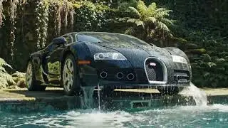 $10,000 Bugatti Veyron Restoration ASMR | Found Underwater in Pool