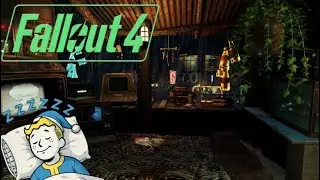 Vintage Old World Fallout 4 ☢️🌌 | Space Cowboy Jazz & Rain in a Cozy Wasteland Shack