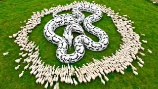 King Kong vs. Giant Snake: Epic Farm Battle