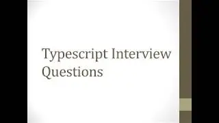 important typescript interview questions part2