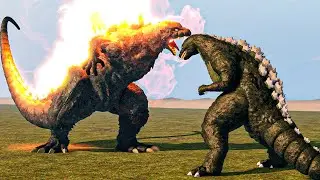 Godzilla Junior Vs Godzilla Millennium | Kaiju Universe