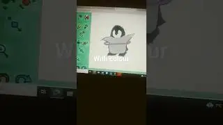 first video 12 years old  Ireland #fyp # art #animation #penguin