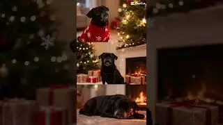 Xmas - Beanie Edition 33 ❤️🧡💛💚🩵💙💜#dog #puppy #shorts