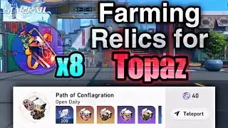 Farming Relics for Topaz a whole day and this is what I&rsquo;ve got&hellip; | Honkai: Star Rail [1.4]