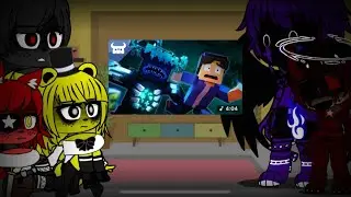 Fnia reacts to Minecraft Warden Rap (Quiet Please)