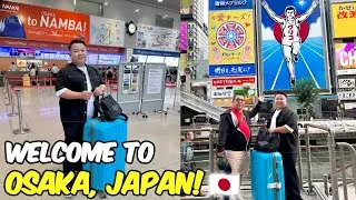 Starting our 10-day Japan trip in OSAKA! | 🇯🇵 Jm Banquicio