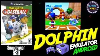 🐋Backyard Baseball Android/Dolphin/GameCube/Snapdragon 820 GamePlay | Dolphin Emulator Android ! 📺