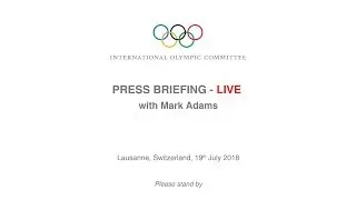 Press Briefing with Mark Adams