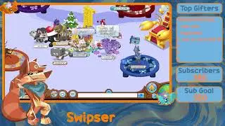 Swipser AJ Twenty-Sixth Live Stream Giveaway at 380 Subs!! We doing Animal Jam?!
