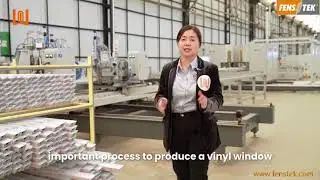 wanjia UPVC window factory UPVC Window Profile Cutting Center