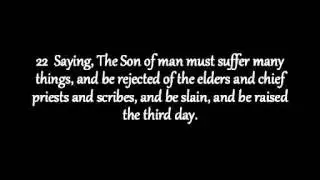 Luke Chapter 9 KJV AV Read Along