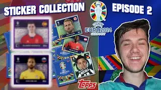 Packing TWO Purple Parallels! 🟣🟣 | #2 | Topps Euro 2024 Stickers