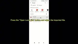 How to print PDF files using an Android phone with an 805 label printer