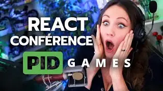 Restream React de la conférence PID Games !!