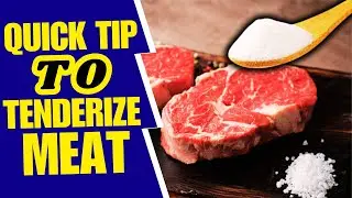 🥩 The FASTEST Way to Tenderize Meat (Works Like Magic!) 🔥