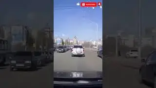 Idiot Pedestrian Caused the Car Crash.