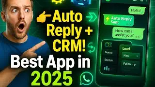 Best WhatsApp Auto Responder App in 2025 🔥 | Chatspromo CRM  + Automation Full Tutorial