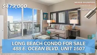 Downtown Long Beach Condo for Sale at 488 E. Ocean Blvd. Unit 1507