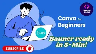 Canva Tutorial for Beginners | Create Professional Banners in 5 Minutes | 