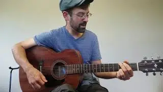 Bluegrass guitar ending lick G D G