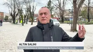 Heqja e dekorit festiv n&euml; Shkod&euml;r