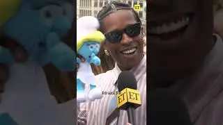 A$AP Rocky and Rihanna Want a Big Family #asaprocky #rihanna #thesmurfs