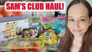 Healthy Large Family Sam's Club Grocery Haul