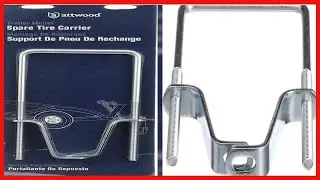 Attwood U-Bolt Style Tire Carrier for Easy Spare Tire Mounting on Trailers