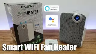 Smart Fan / Heater works with Alexa and Google! Smart Life / Tuya from Ener-J