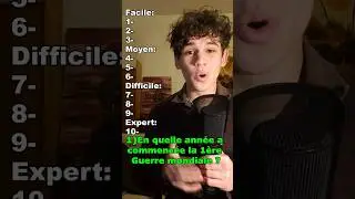 Quiz niveau Brevet des coll&egrave;ges (r&eacute;viser le brevet)