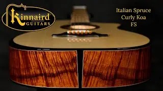 2023 Stephen Kinnaird Italian Spruce/Curly Koa FS
